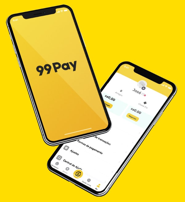 Tela App 99Pay